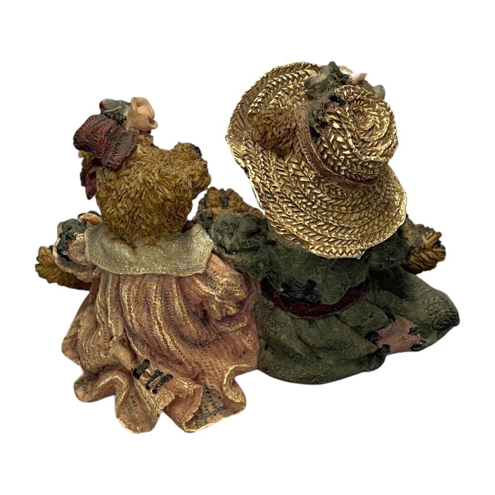 VTG Boyds Bears & Friends Emma And Bailey..Afternoon Tea Multicolor Figurine - Picture 5 of 12